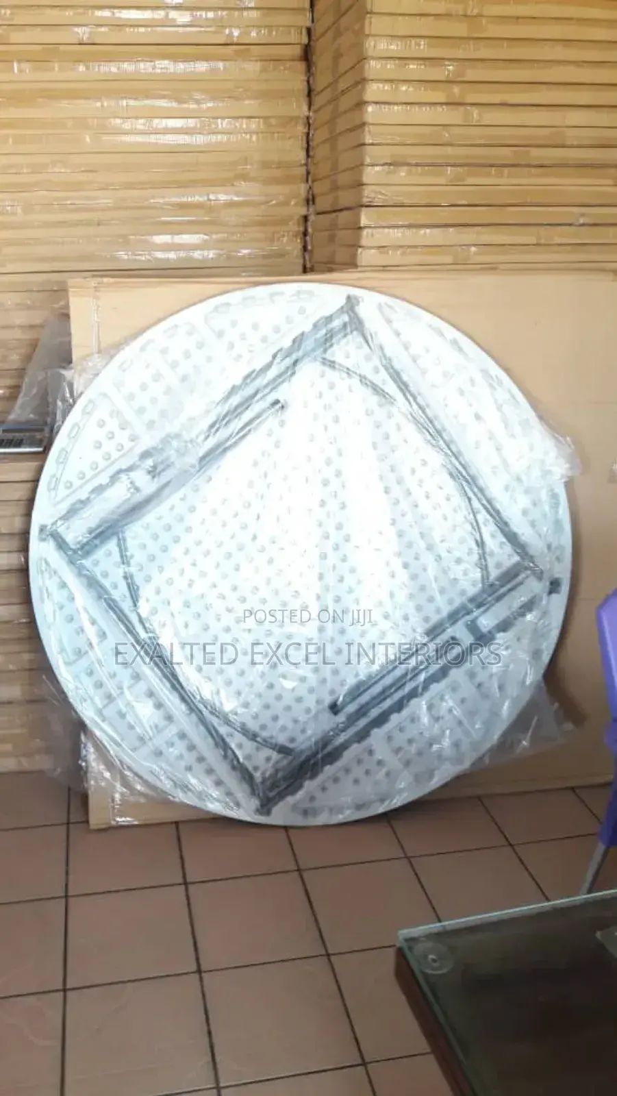 Quality Foldable 5ft Plastic Round Table