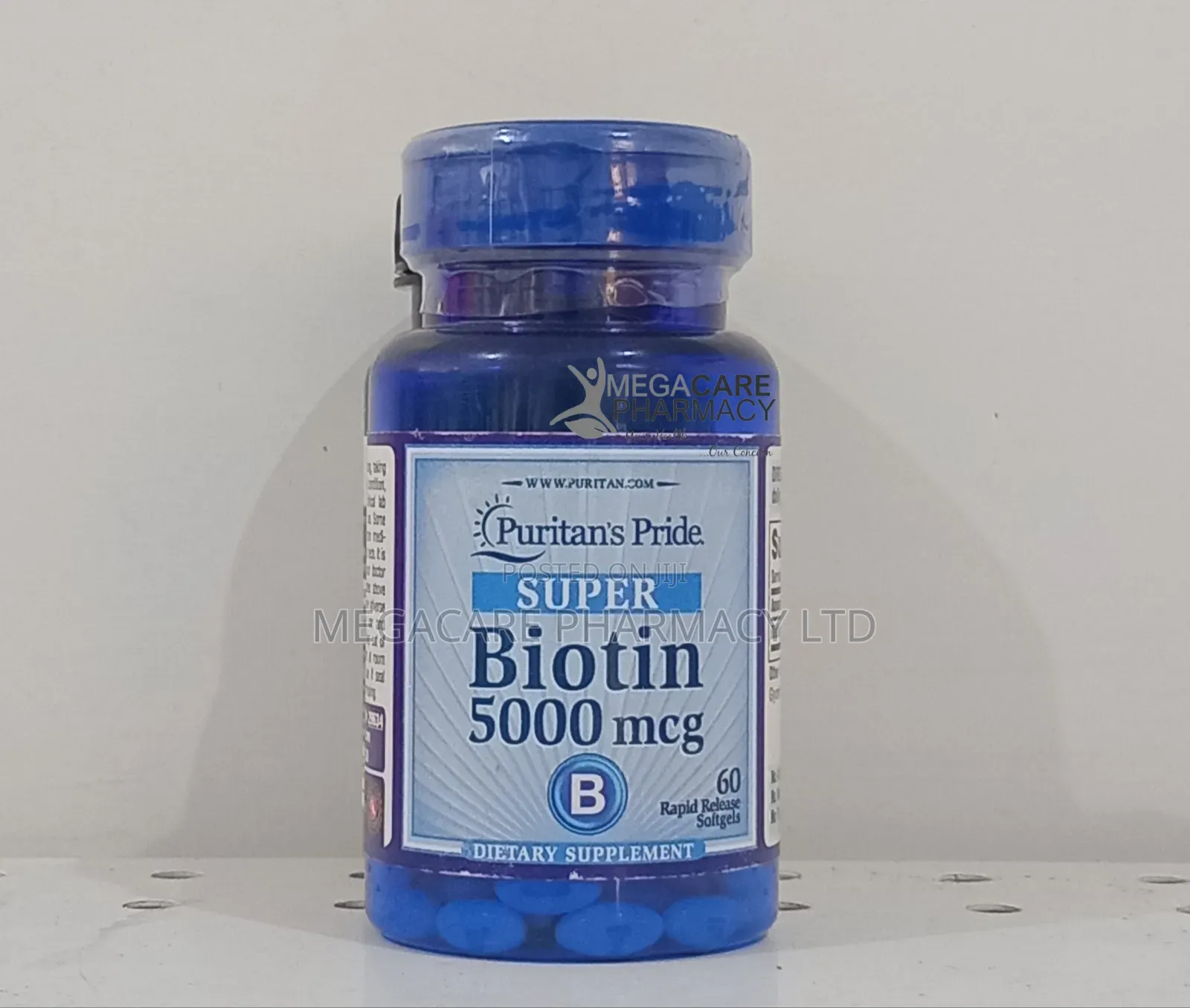 Puritans Pride Biotin 500mcg
