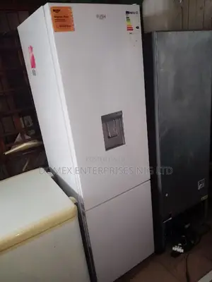 Double Door Fridge and Freezer With Dispenser