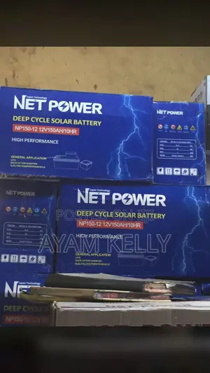 Net Power Deepcycle Solarbattery 200ah12v Japan Technology