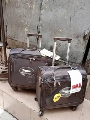 Set of 2 Travelling Bag - Brown