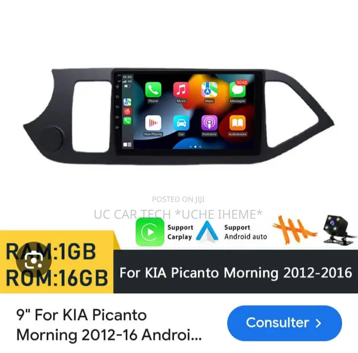 Kia Picanto 2012-2016 Android Screen