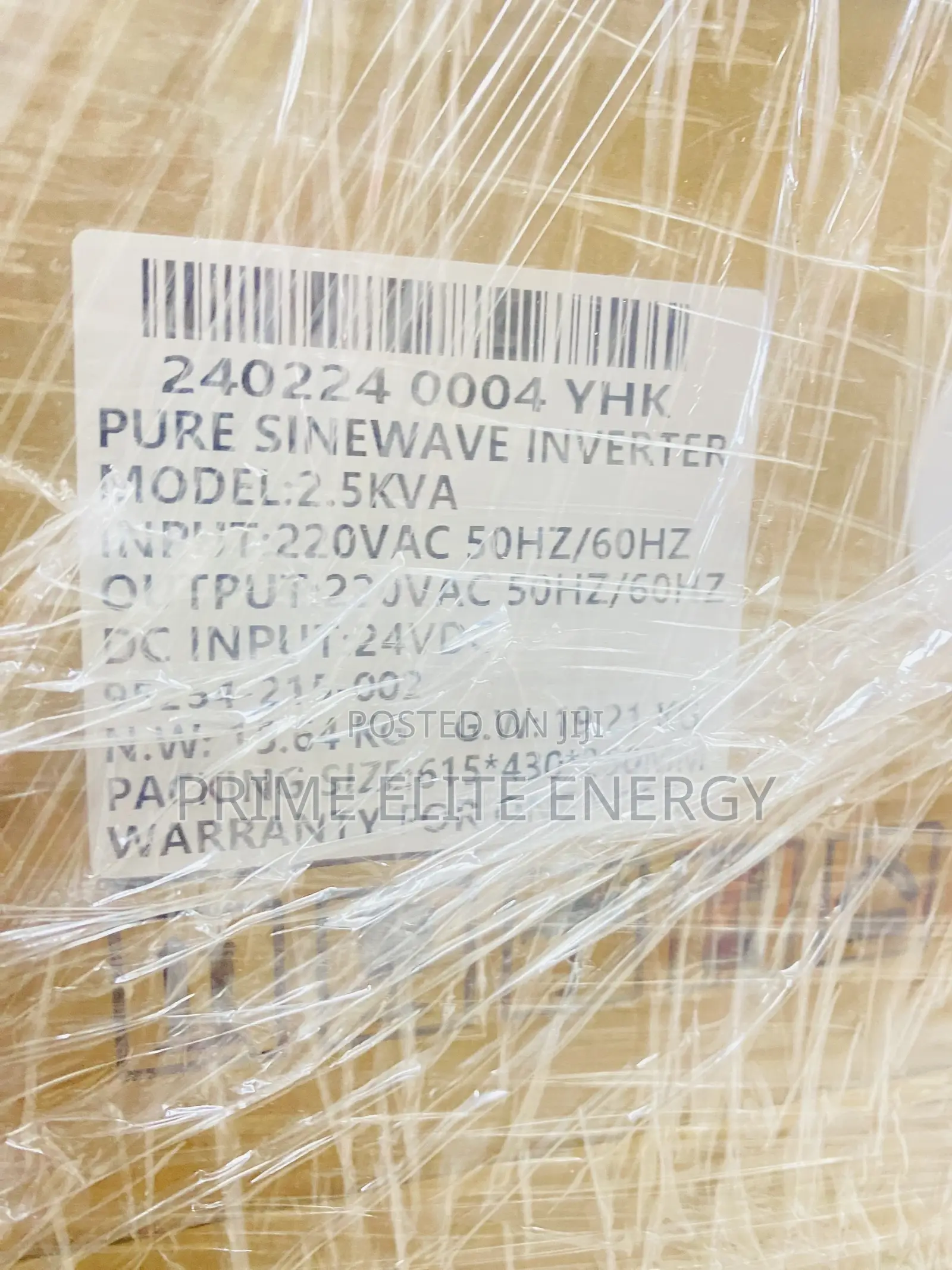 Yohako Pure Sine Wave 2.5kva Inverter