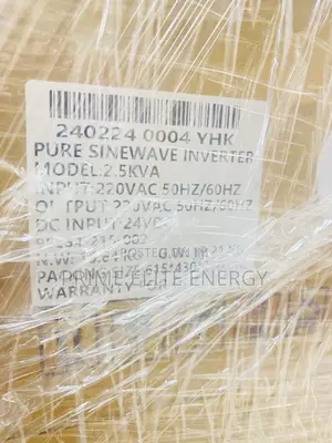Yohako Pure Sine Wave 2.5kva Inverter