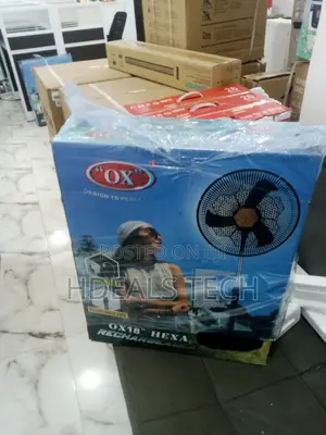 OX 18 Plus Standing Fan - Rechargeable