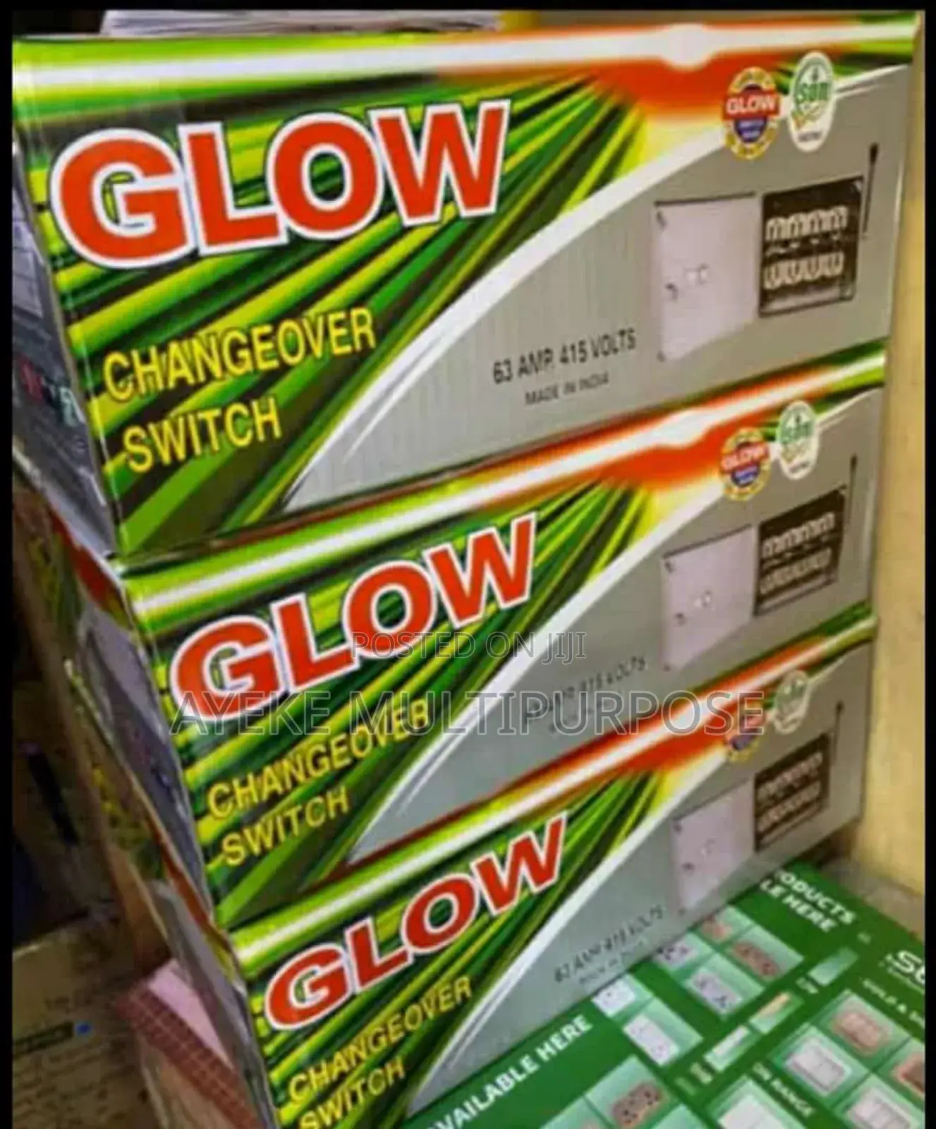 63A GLOW Change Over Switch