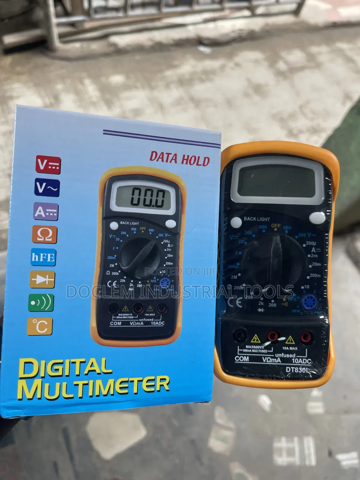 Data Hold Digital Testing Multimeter