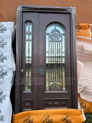Copper Door With Glass