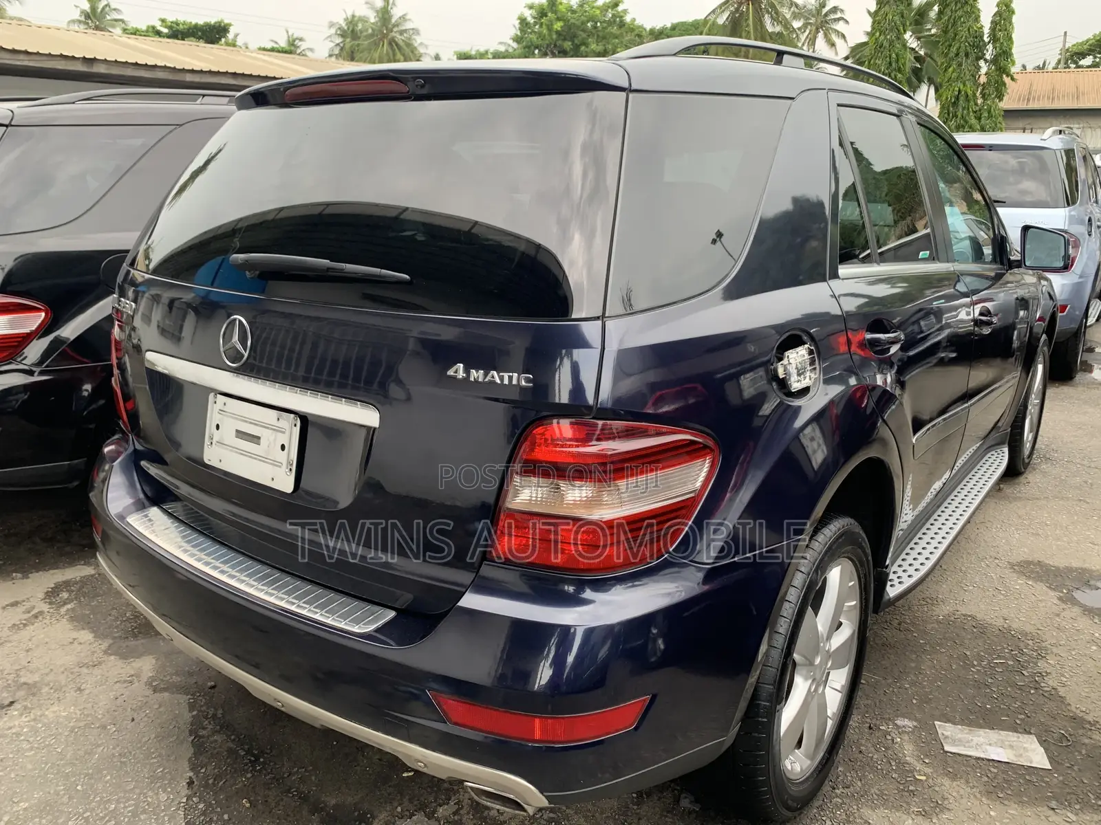 Mercedes-Benz M Class ML 350 4Matic 2010 Blue