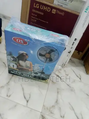 Original OX Hexa Standing Rechargeable Fan | 18 Inches
