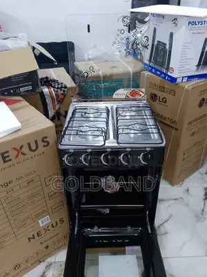 High-Quality 4 Burners + Oven Nexus Cooking Gas NX-5055