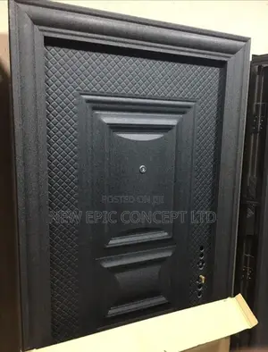 Special Black Steel Door