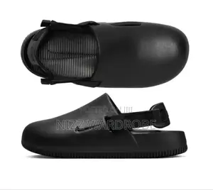 Nike Black Mule Sandals