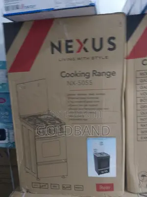 Fast Cooking Nexus 4 Burners + Oven Gas Cooker "Nx 5055""