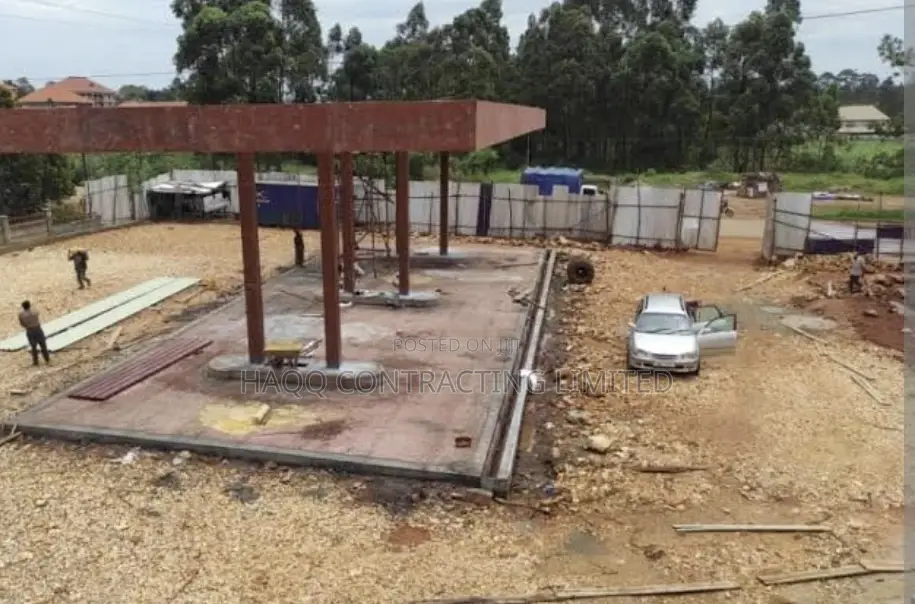 Filling Station Canopy Fabrication
