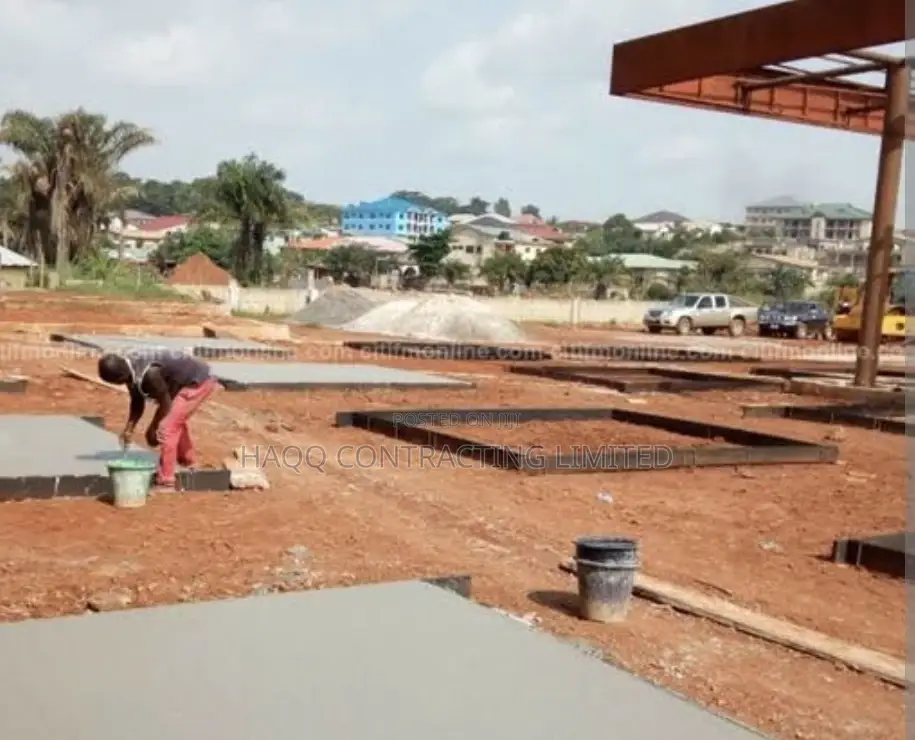 Filling Station Canopy Fabrication