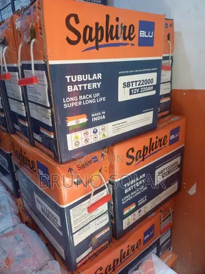 220A 12v Saphire Tubular Battery