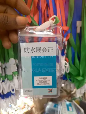 Transparent I D Card Holder