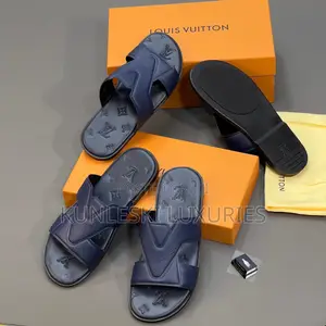 Original Louis Vuitton Oasis Leather Slippers