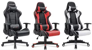 Home and Office Gaming Chair With Headrest and Footrest