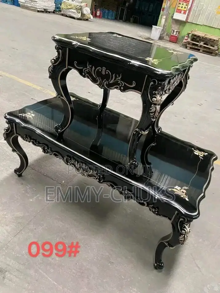 Quality Classic Center Table and Side Stool