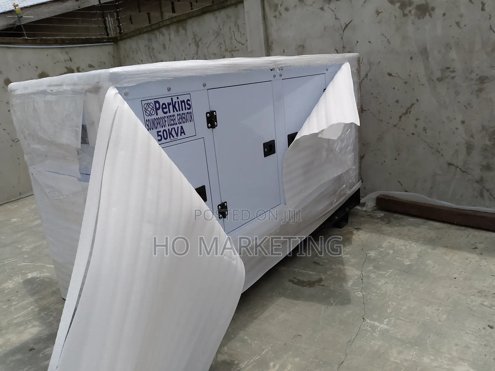 Convenient 50kva Perkins Soundproof Gen