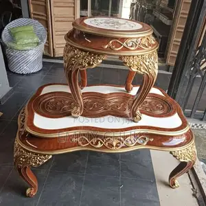 Luxury Center Table and Side Stool