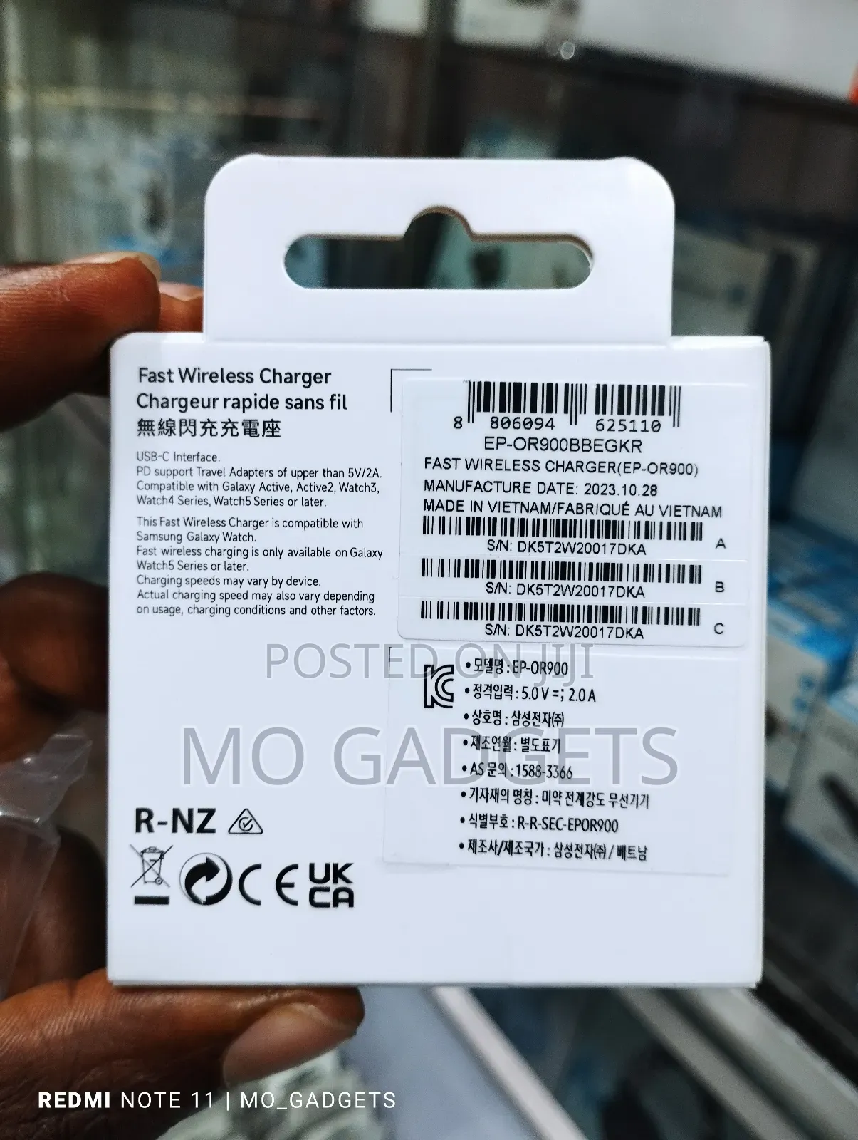 Type C Samsung Fast Wireless Charger for Watch