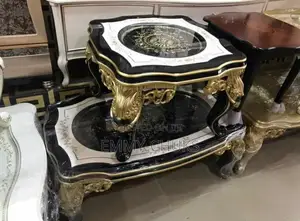Executive Luxury Center Table and Side Stool