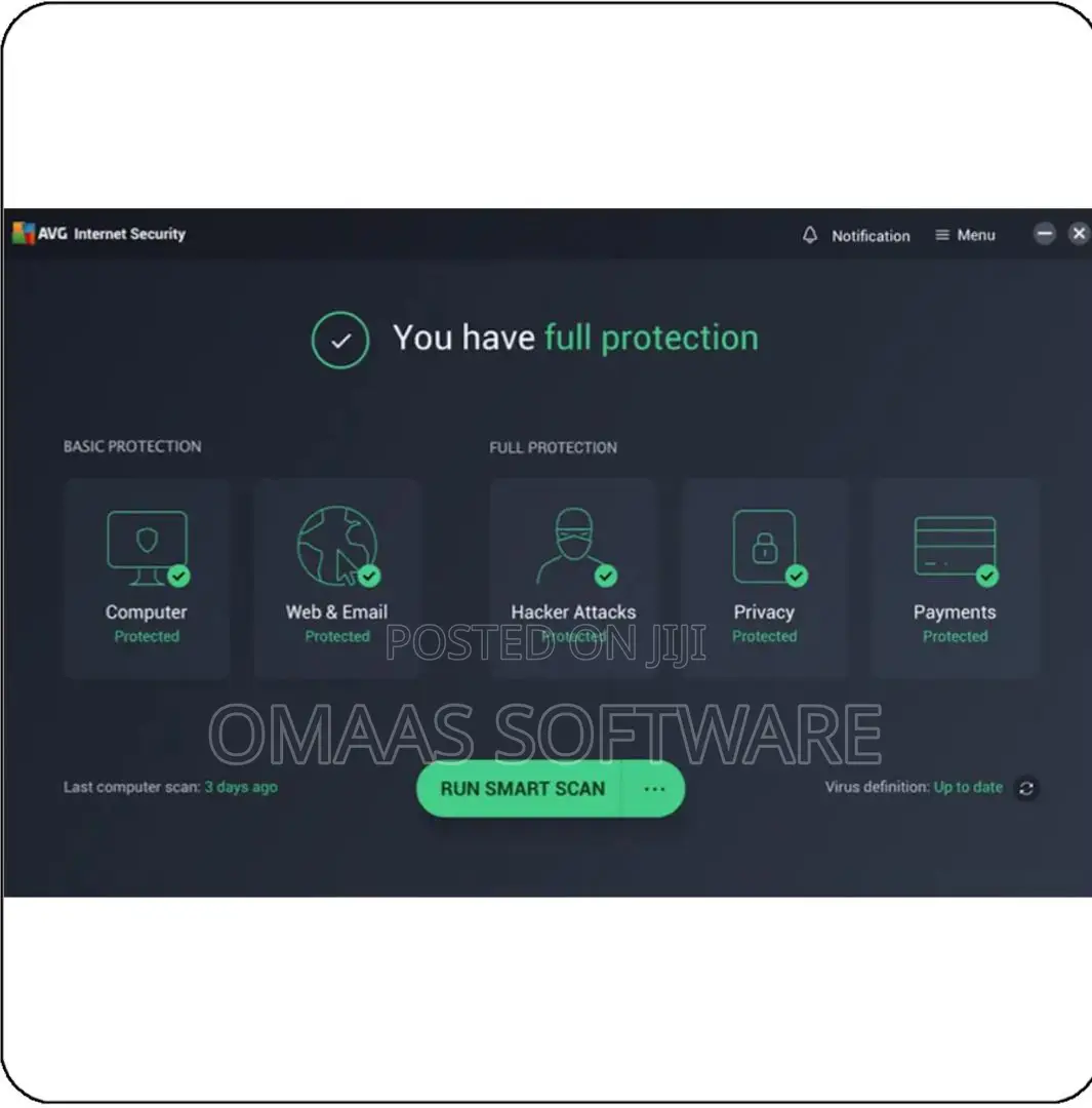 Avg Internet Security 2025, 1 User, 1 Year