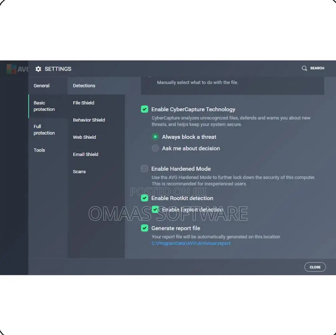 Avg Internet Security 2025, 1 User, 1 Year