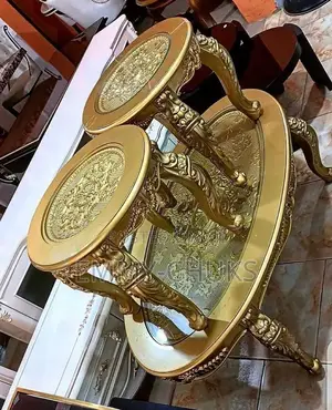 Royal Luxury Center Table and Side Stool