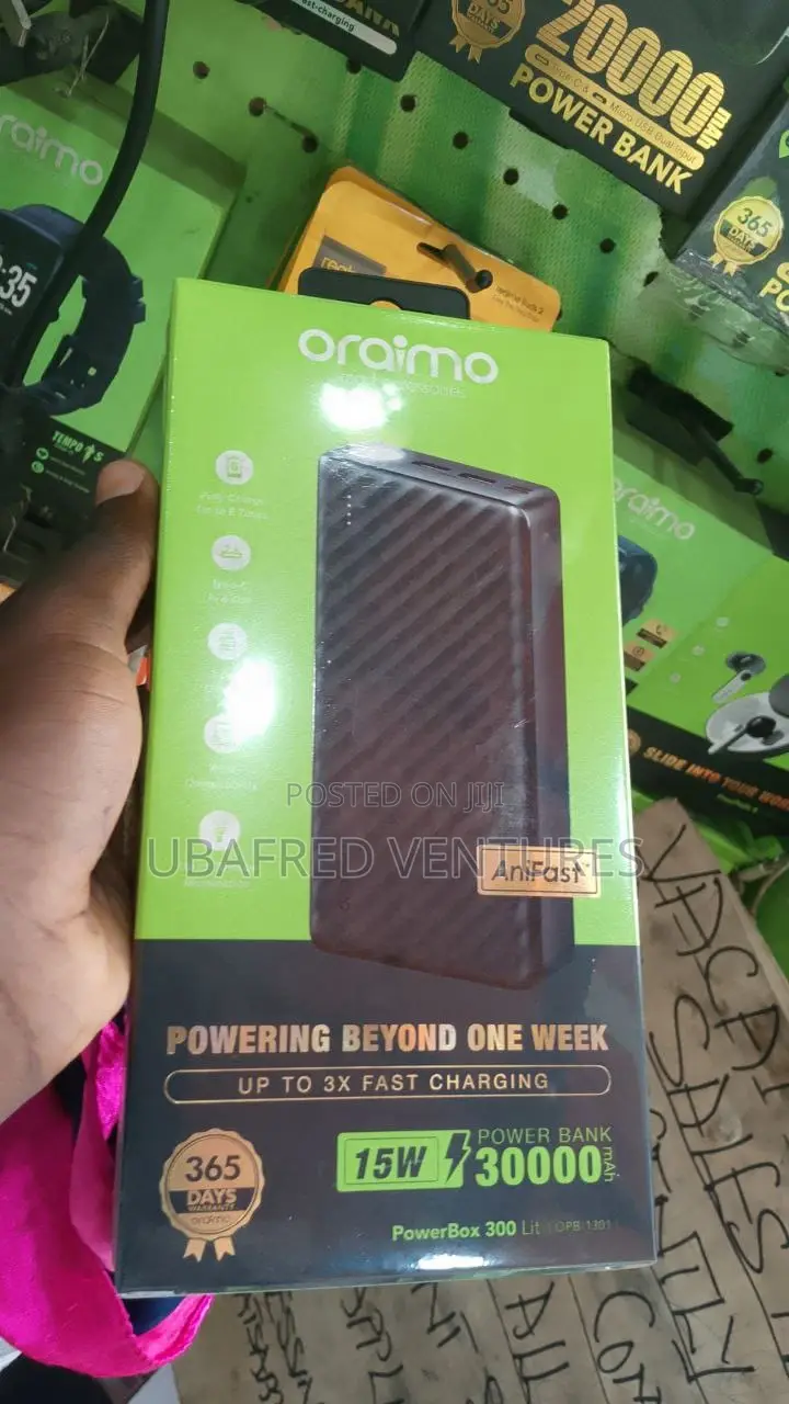 Oraimo Powerbox 300 Lite 30000mah 15W Power Bank