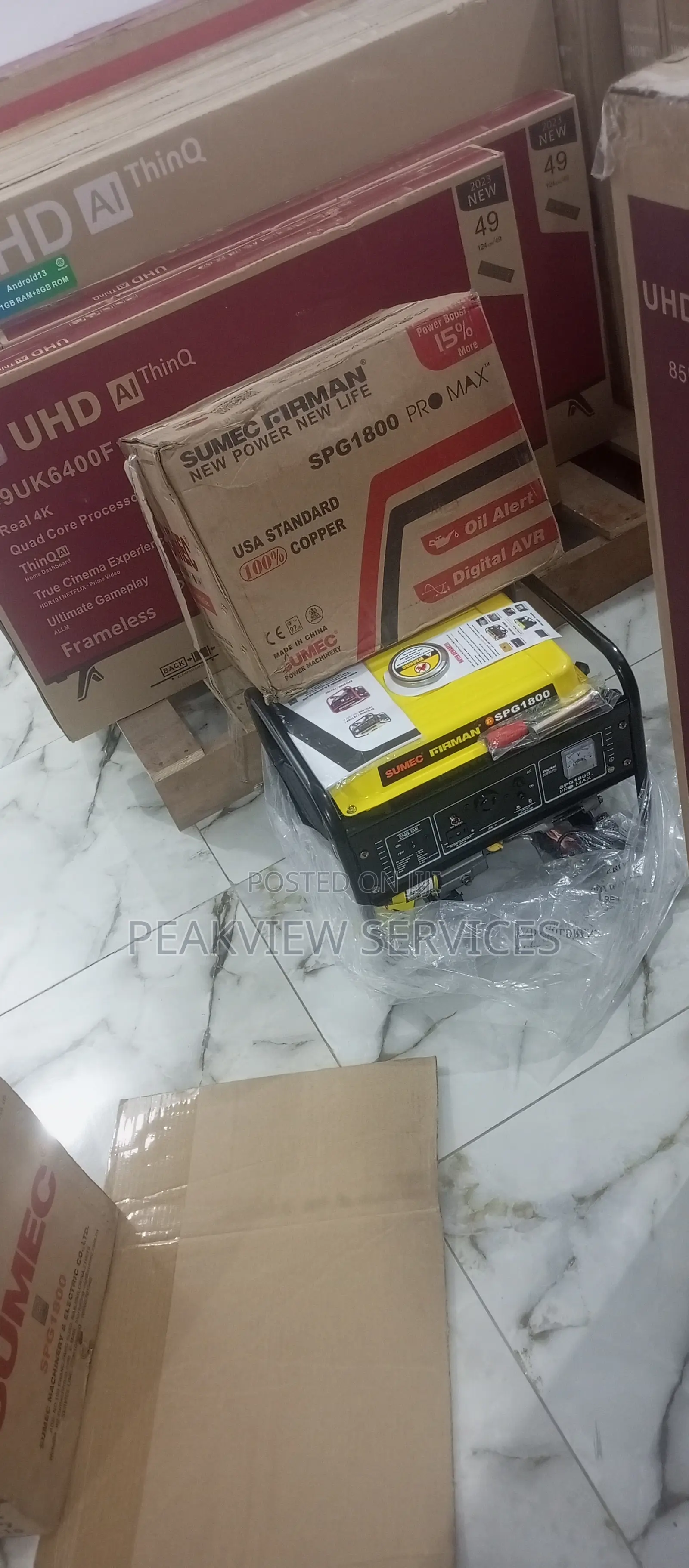 Newly Produce Sumec Firman Spg1800 Promax Generator