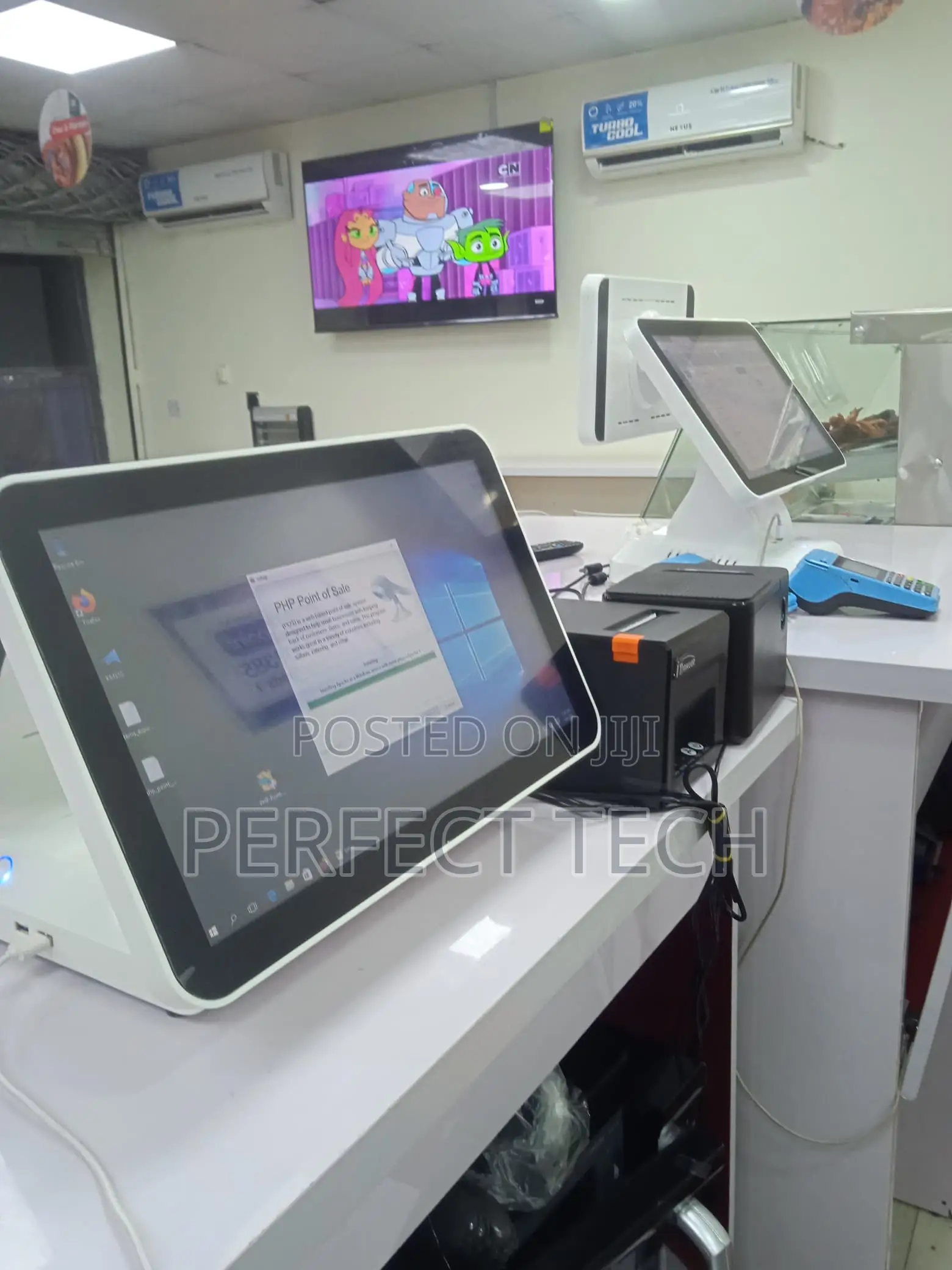 Dual Touch Screen P.O.S Terminal Machine for sale - Perfect Tech Price ...