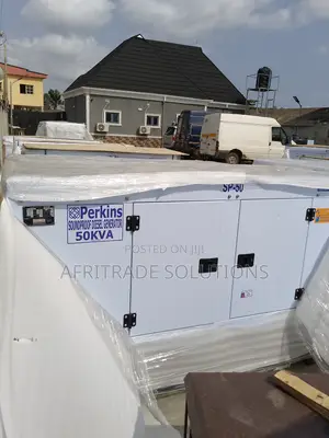 New and Durable Perkins 50kva Soundproof Generator