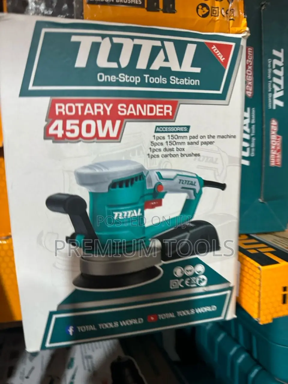 Total Rotary Sander 450w
