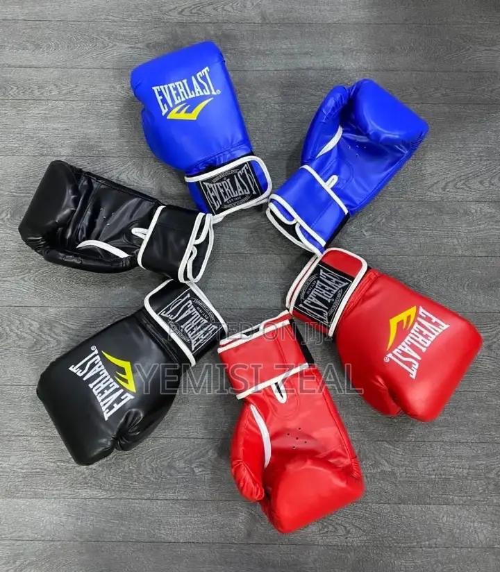 Leather Everlast Boxing Gloves in Surulere Sports Equipment, Yemisi Zeal Jiji.ng