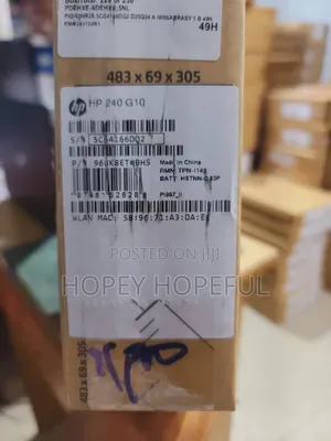 New Laptop HP 240 8GB Intel Core i3 SSD 512GB
