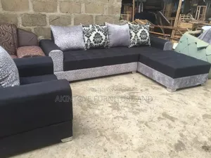 Luxury L-shape Sofa Set