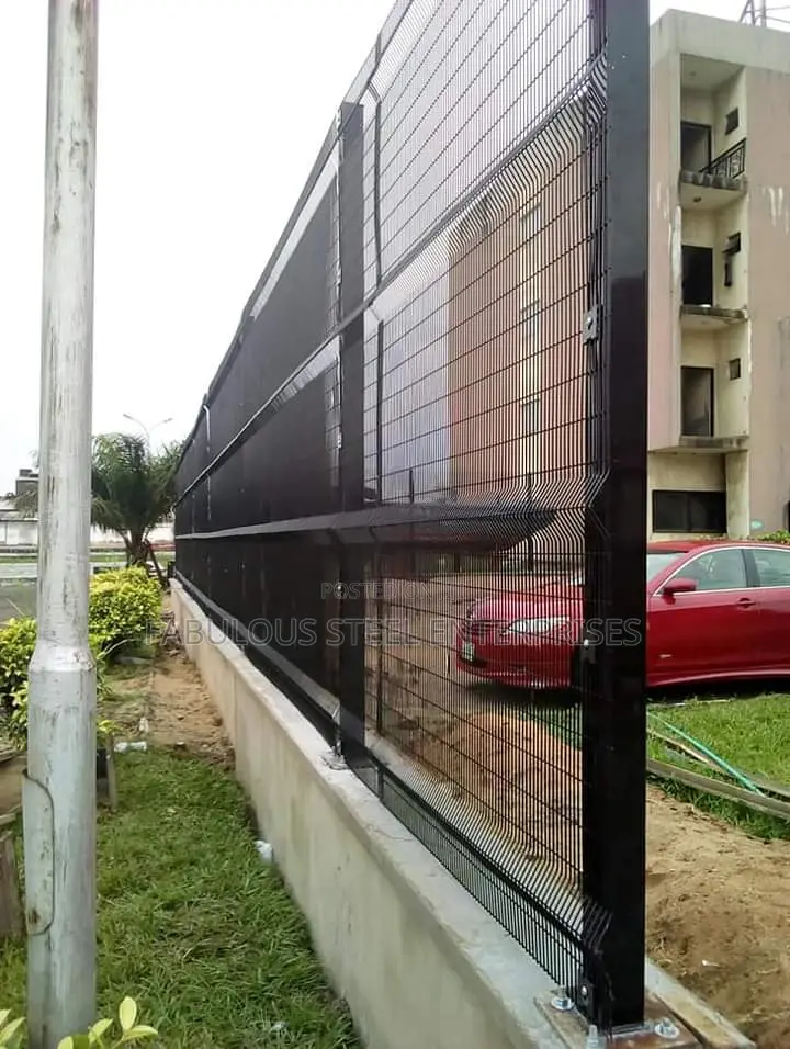 Wire Mesh Panel Mesh Black Colour