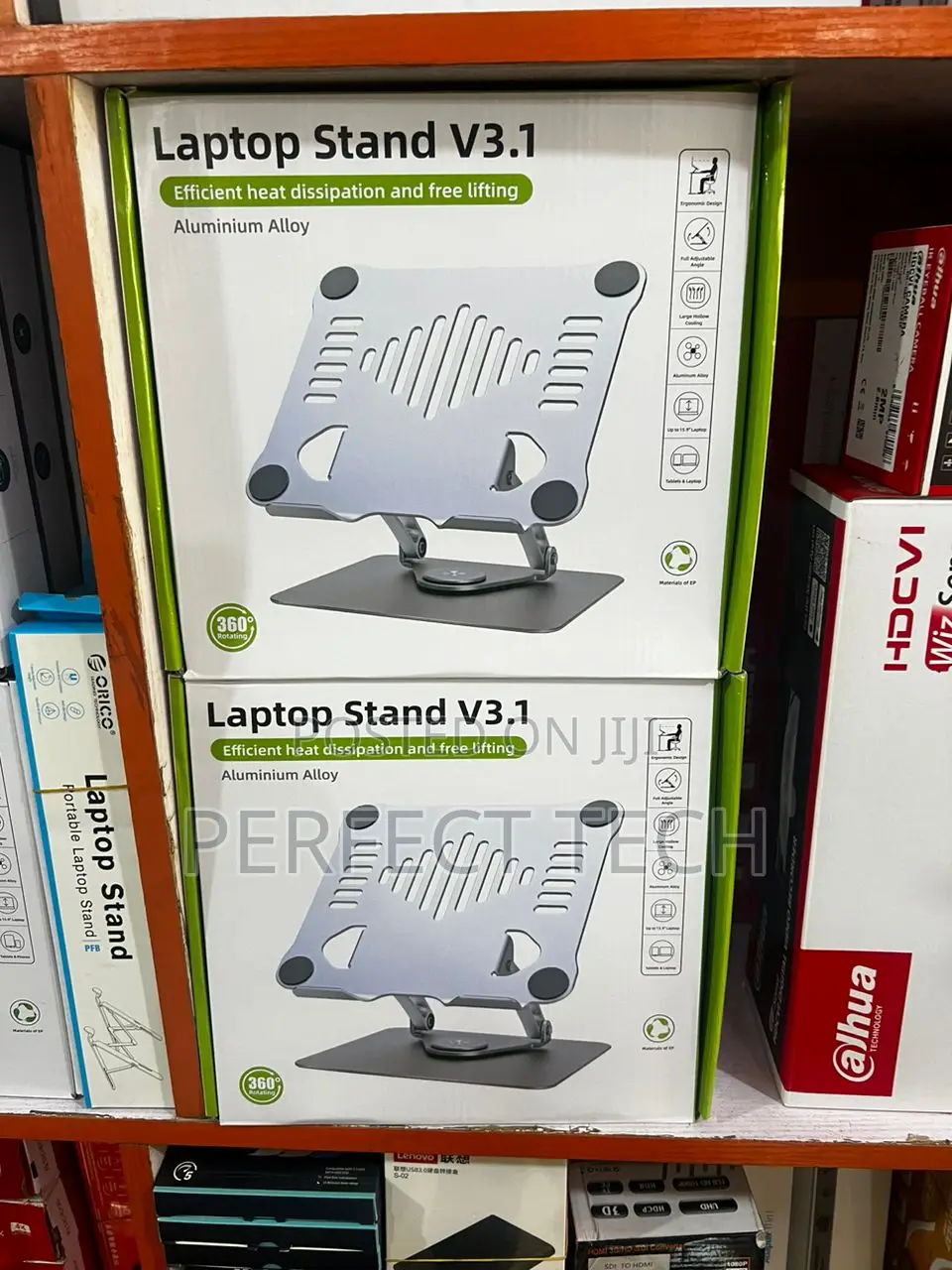 Laptop Folder Stand With 360 Degree Rotation