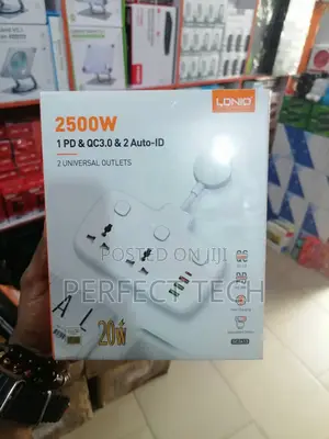 Photo - 2 AC Outlets Portable Electrical Extension Socket