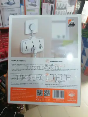 2 Ac Outlets Portable Electrical Extension Socket