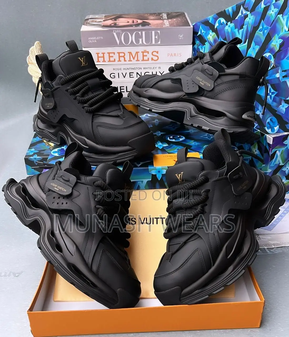 Louis Vuitton Monogram Luxury Sneakers