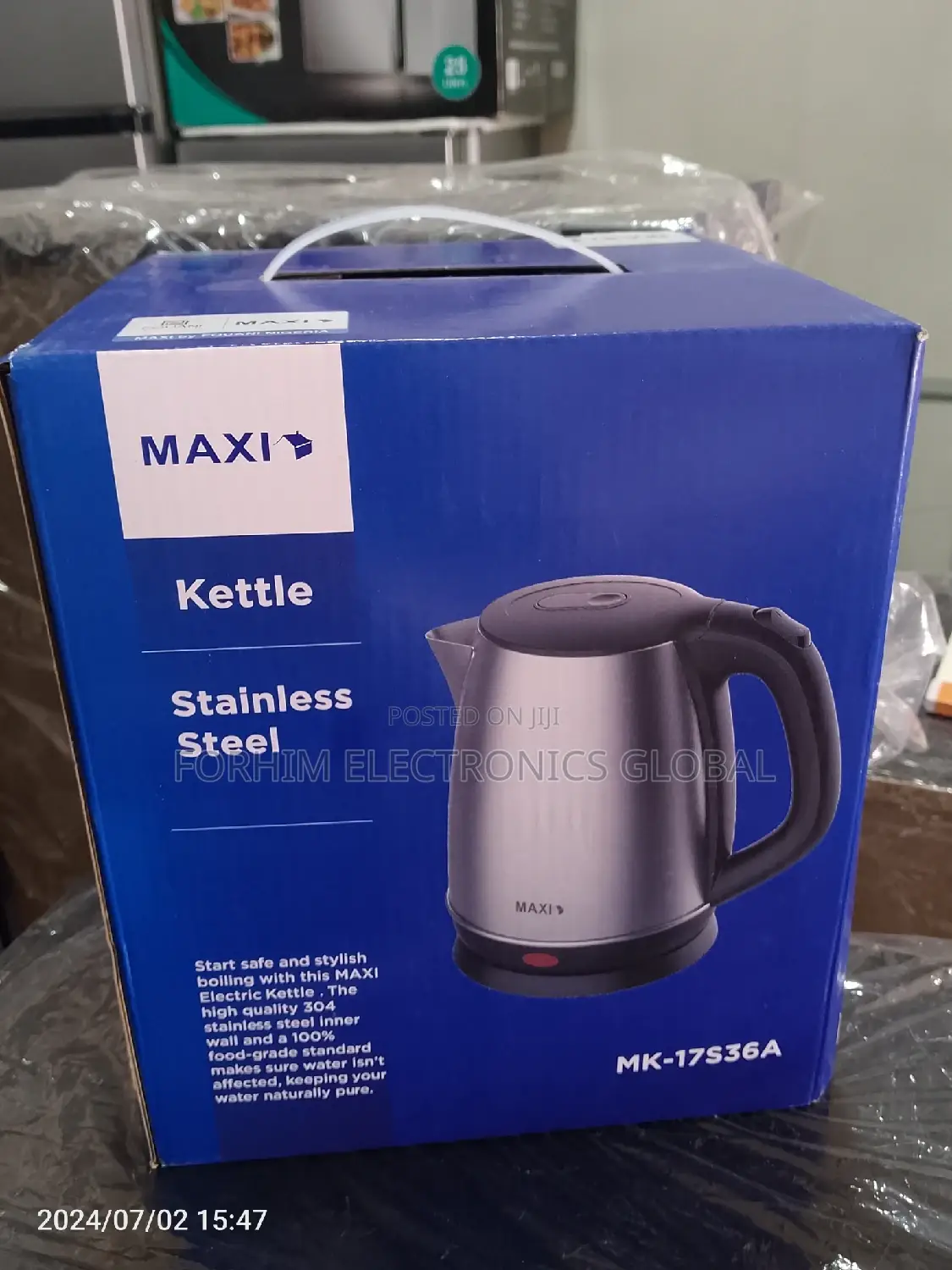 MAXI Kettle (Stainless Steel)