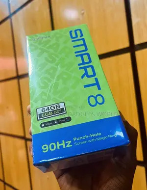 Photo - New Infinix Smart 8 64 GB White