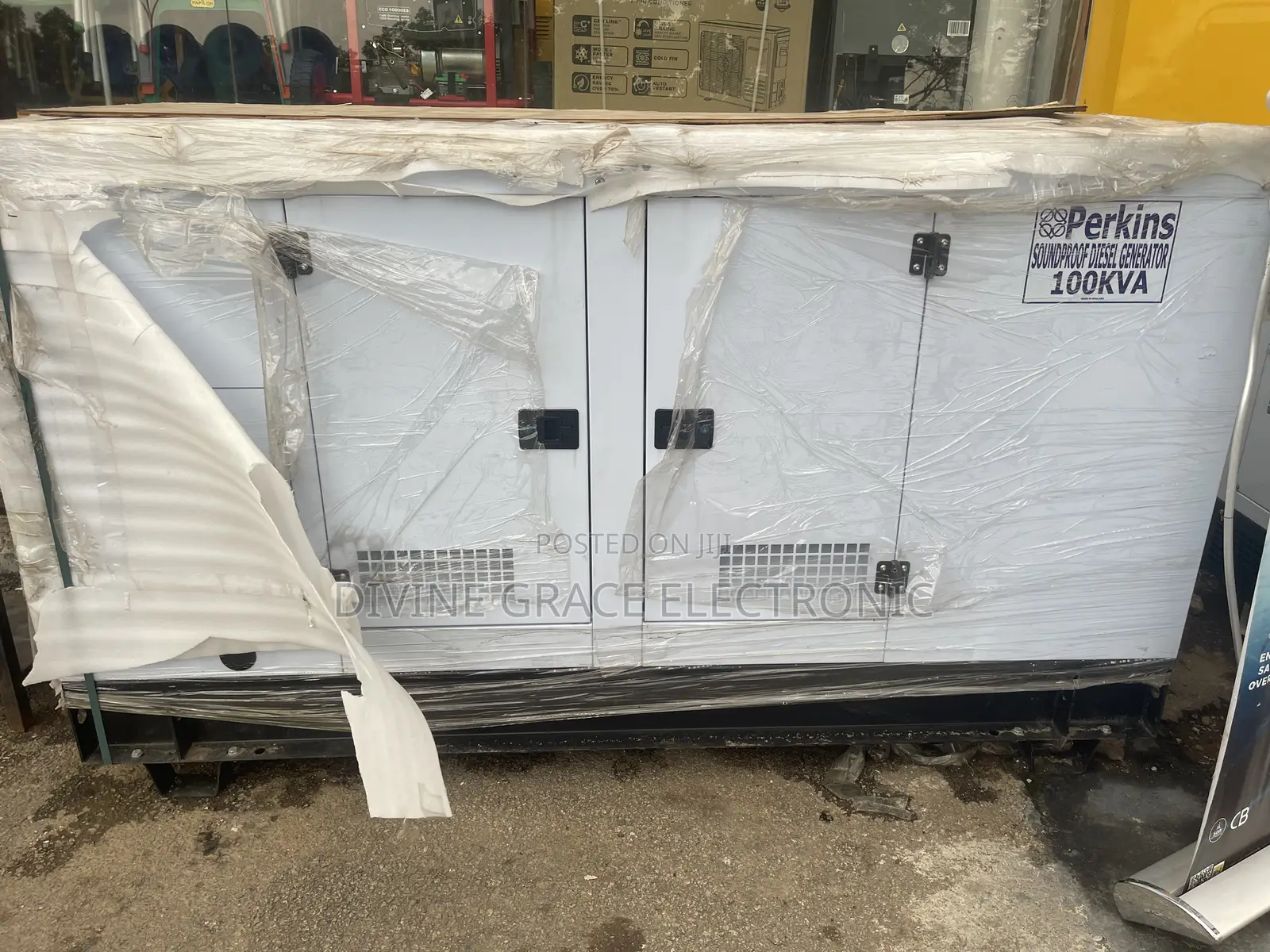 100kva Soundprooffff Perkins Generator