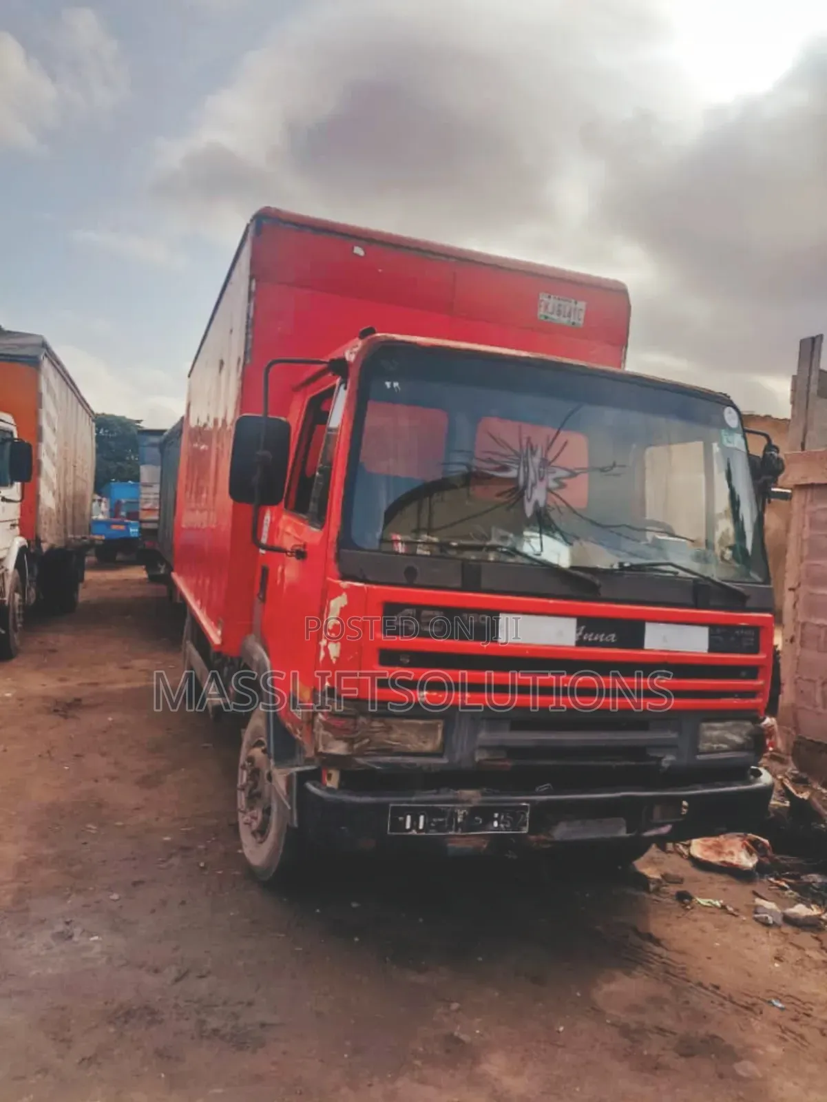 Covered Body Truck Available for Hire