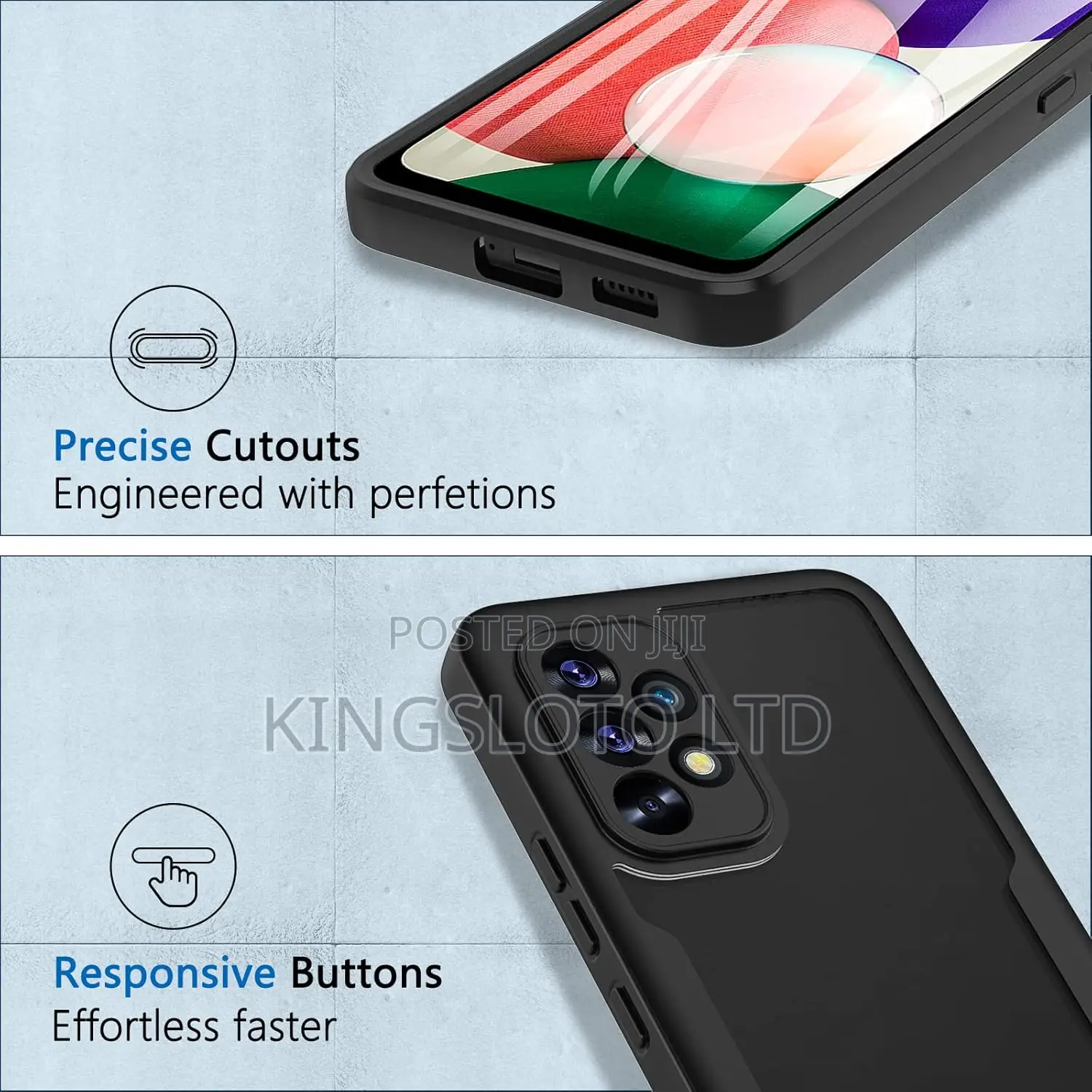 Galaxy A53 Front and Back Protective Case